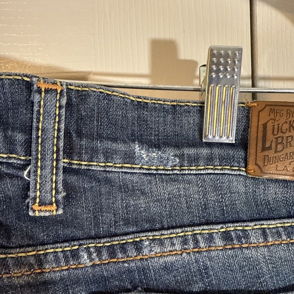 Lucky Brand Jeans Womens Size 14/32 Maggie Super Flare Low Rise Stretch 7W10487 - Picture 8 of 14